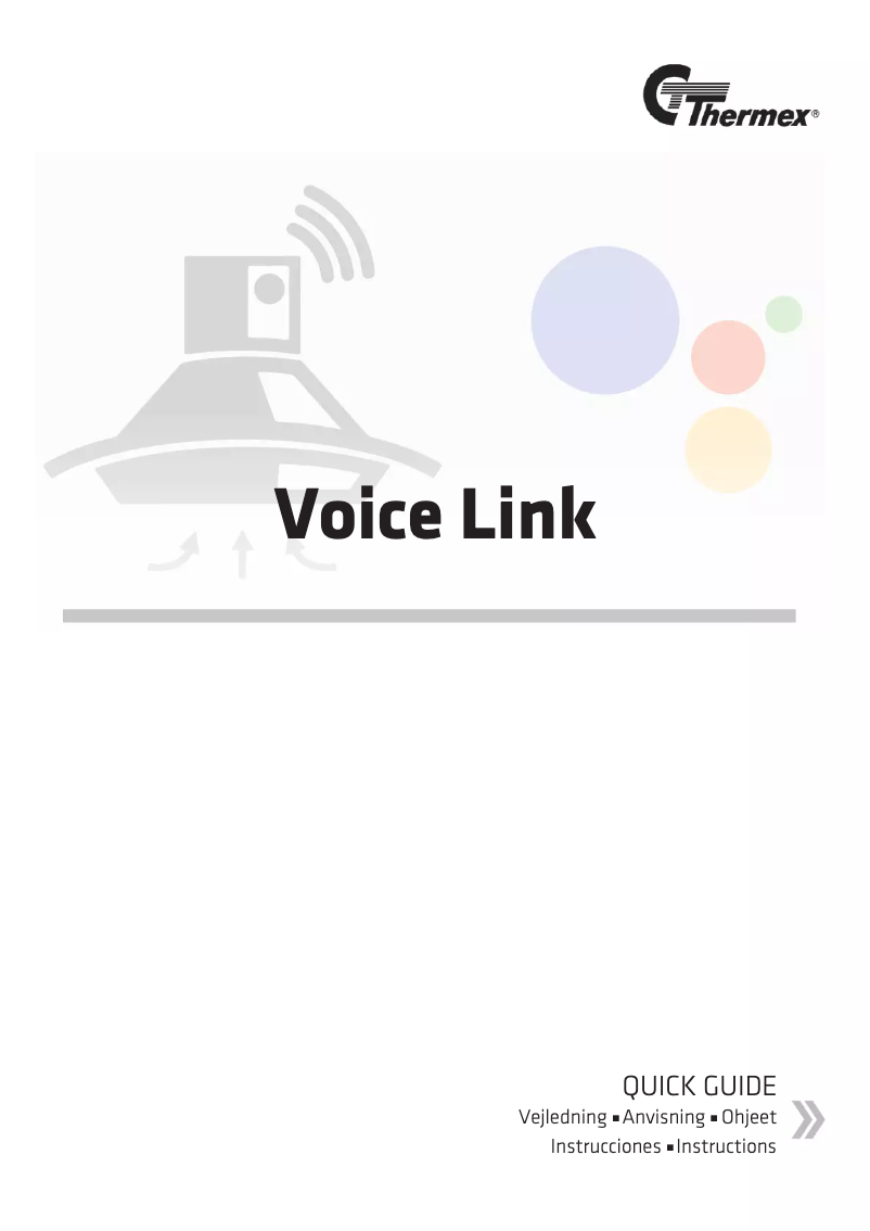 Page 1 de la notice Manuel utilisateur Thermex Perpignan
