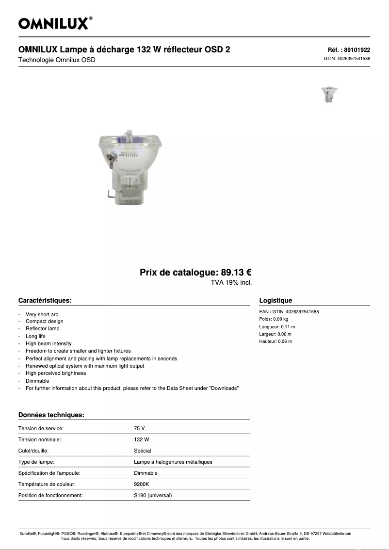 Image de la première page du manuel de l'appareil OSD 2