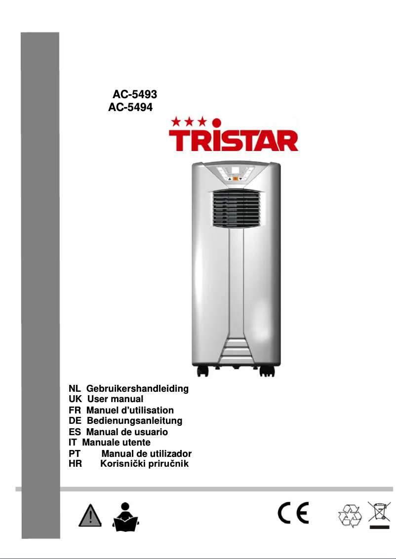 Page 1 de la notice Manuel utilisateur TriStar AC-5494