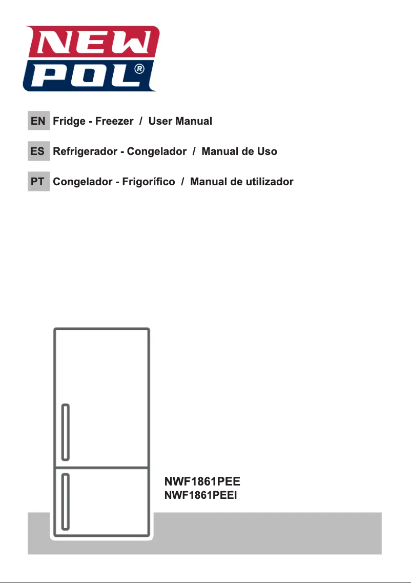 Page 1 de la notice Mode d'emploi New Pol NWF1861PEE