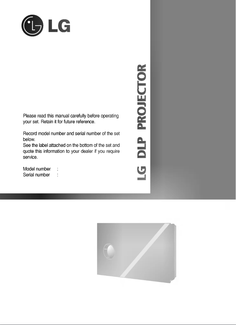 Image de la première page du manuel de l'appareil AN110W