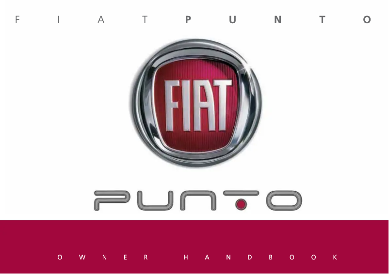 Page 1 of the manual User Manual Fiat Punto (2014)