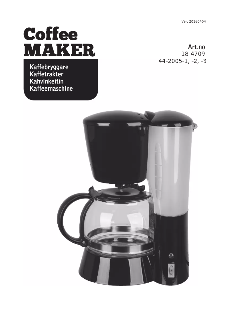 Página 1 del manual Manual de usuario Clas Ohlson CM2022L