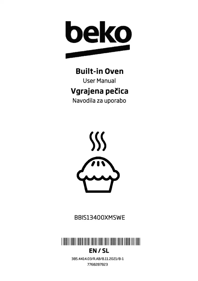 Image de la première page du manuel de l'appareil BBIS13400XMSWE