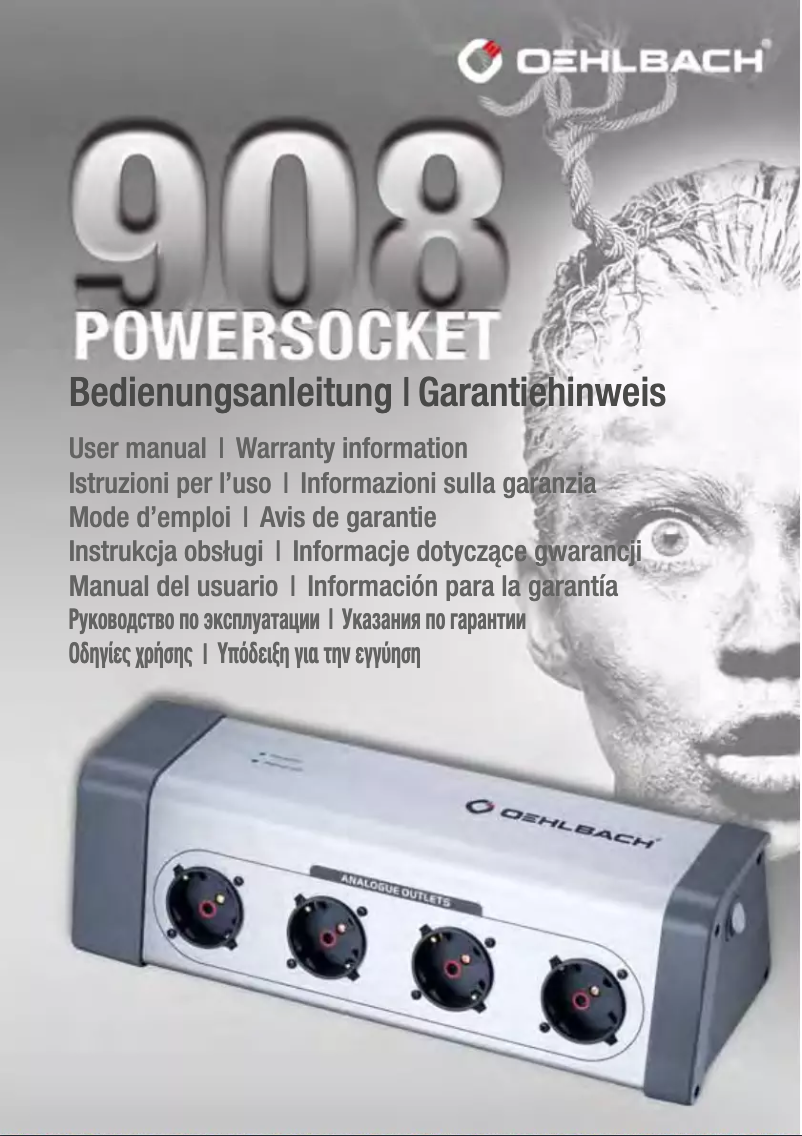 Página 1 del manual Manual de usuario Oehlbach Powersocket 908