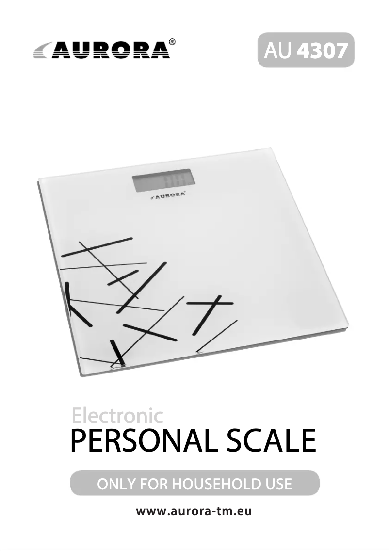 Image de la première page du manuel de l'appareil AU 4307