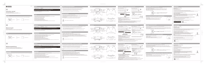 Page 1 de la notice Manuel utilisateur Hori Onyx+