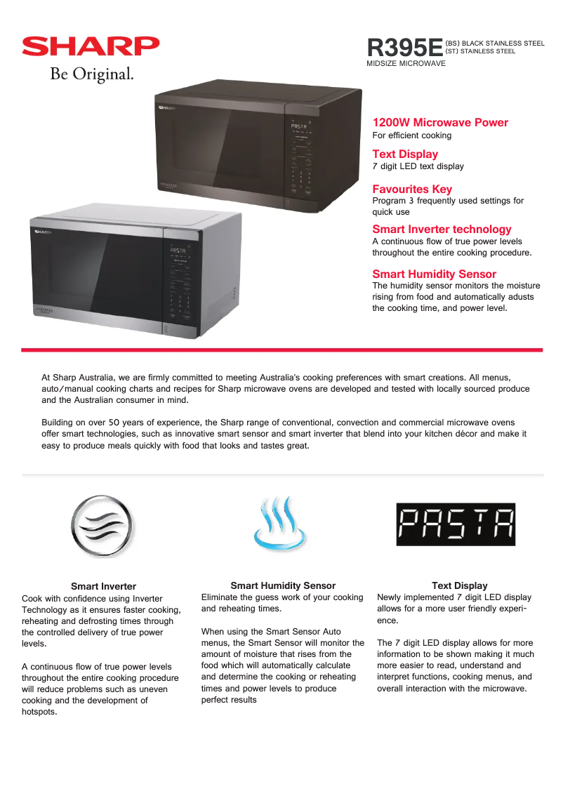 Imagen de la primera página del manual del dispositivo R-395EST