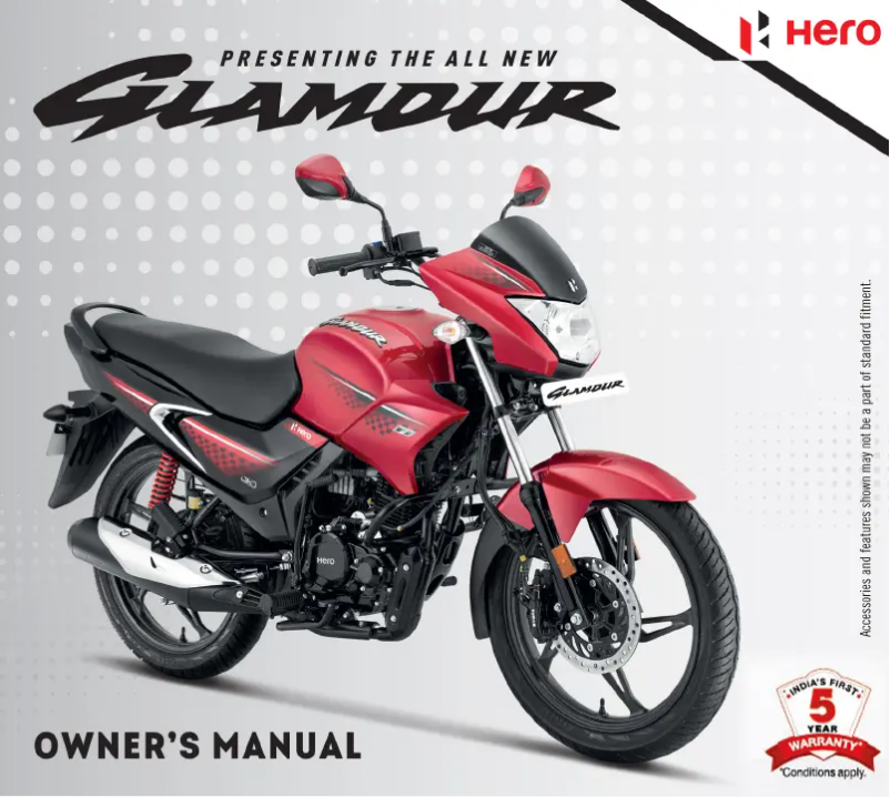 Image de la première page du manuel de l'appareil Glamour (2023)