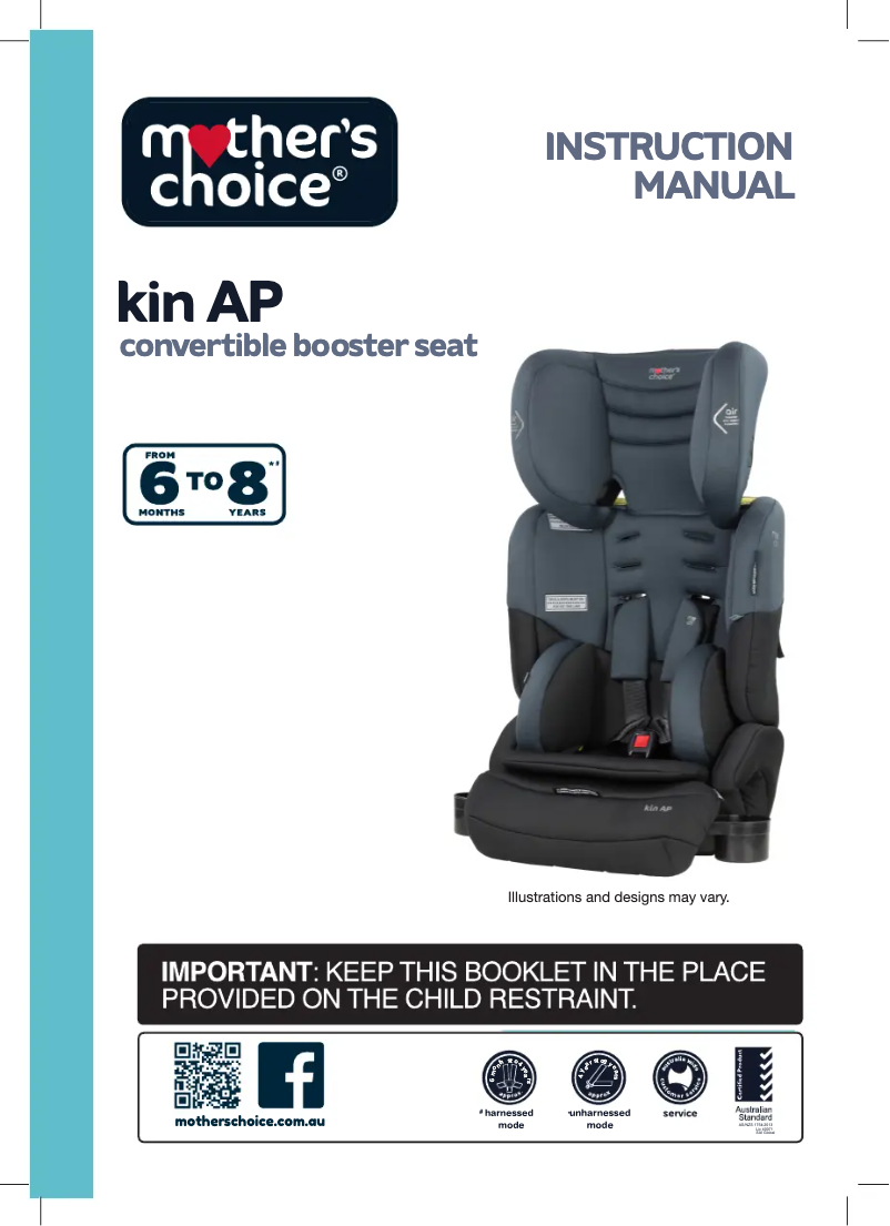 Página 1 del manual Manual de usuario Mother's Choice Kin AP