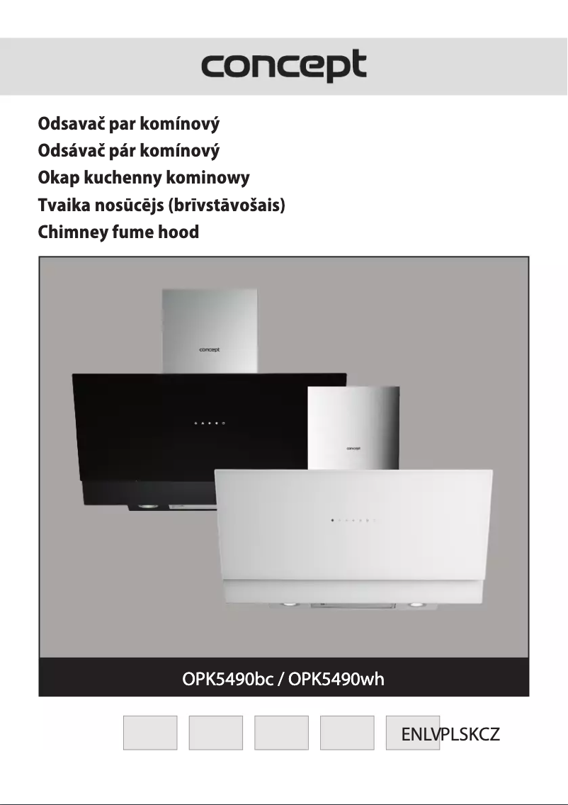 Page n°1 - Manuel utilisateur Concept OPK5490BC
