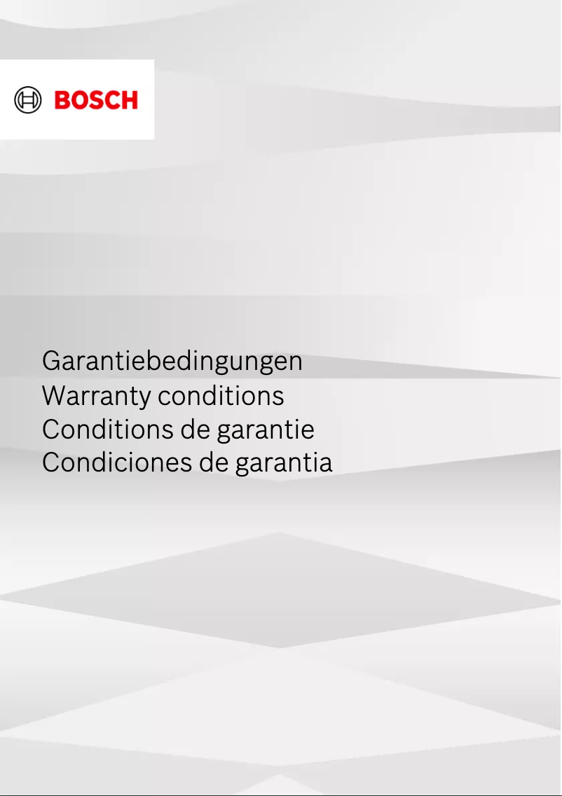 Page n°1 - Guide d'installation Bosch MSM66050