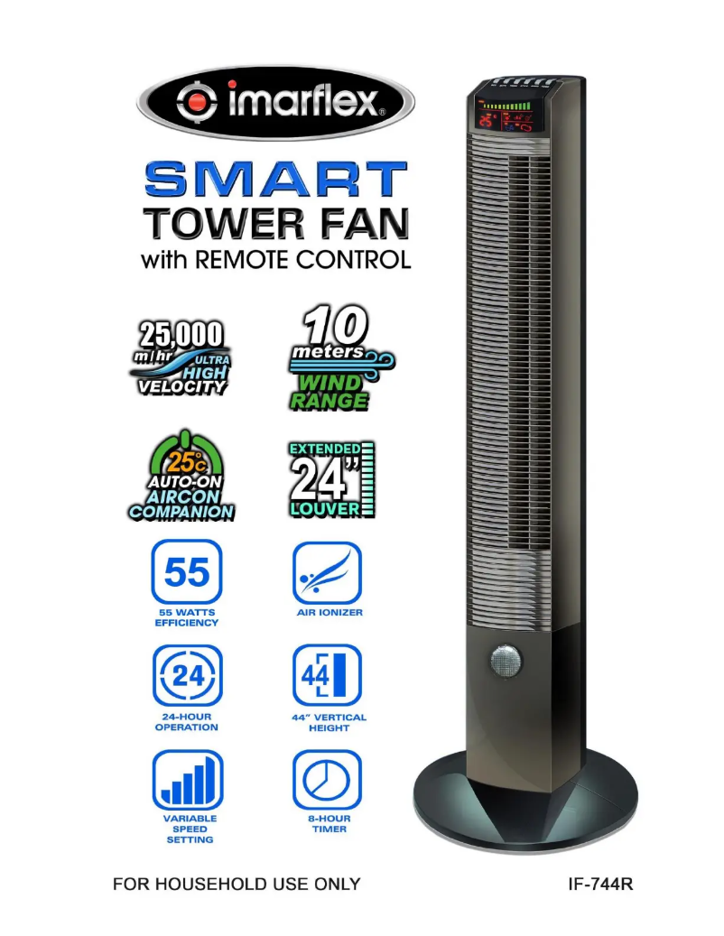 Page n°1 - Manuel utilisateur Imarflex IF-744R