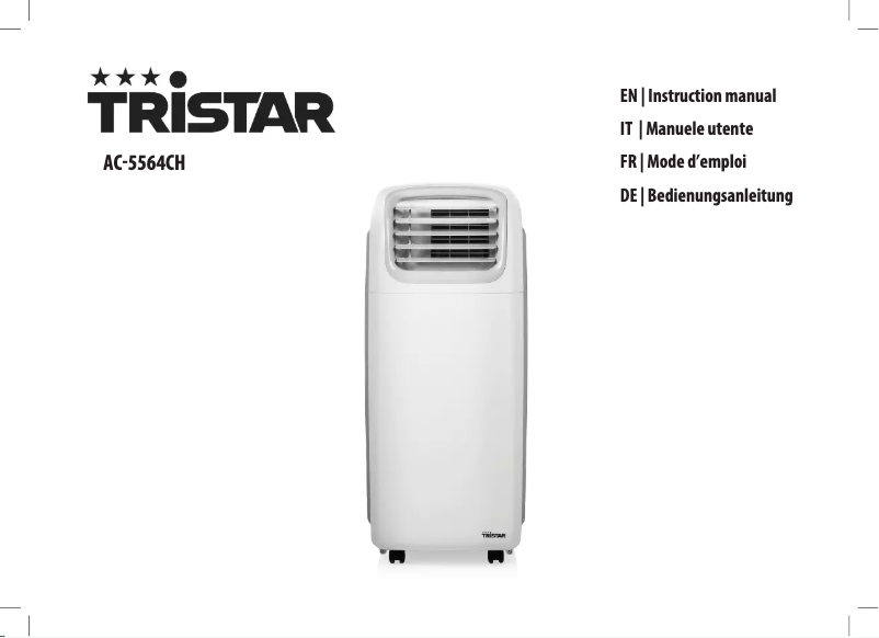 Page n°1 - Manuel utilisateur TriStar AC-5564CH