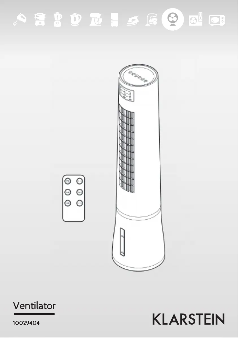 Page 1 de la notice Manuel utilisateur Klarstein 10029404