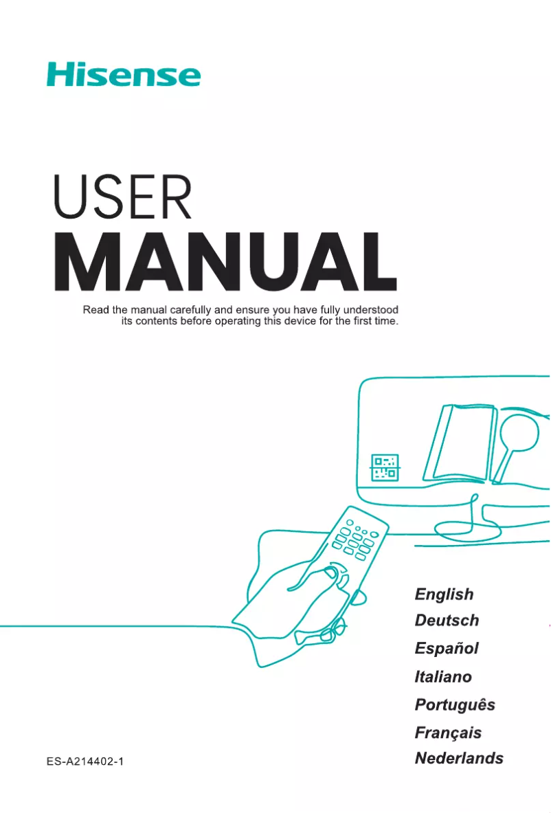 Page 1 de la notice Manuel utilisateur Hisense 55U77HQ