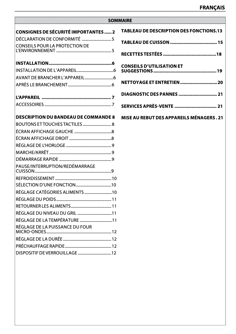 Página 1 del manual Manual de usuario Whirlpool AMW 504