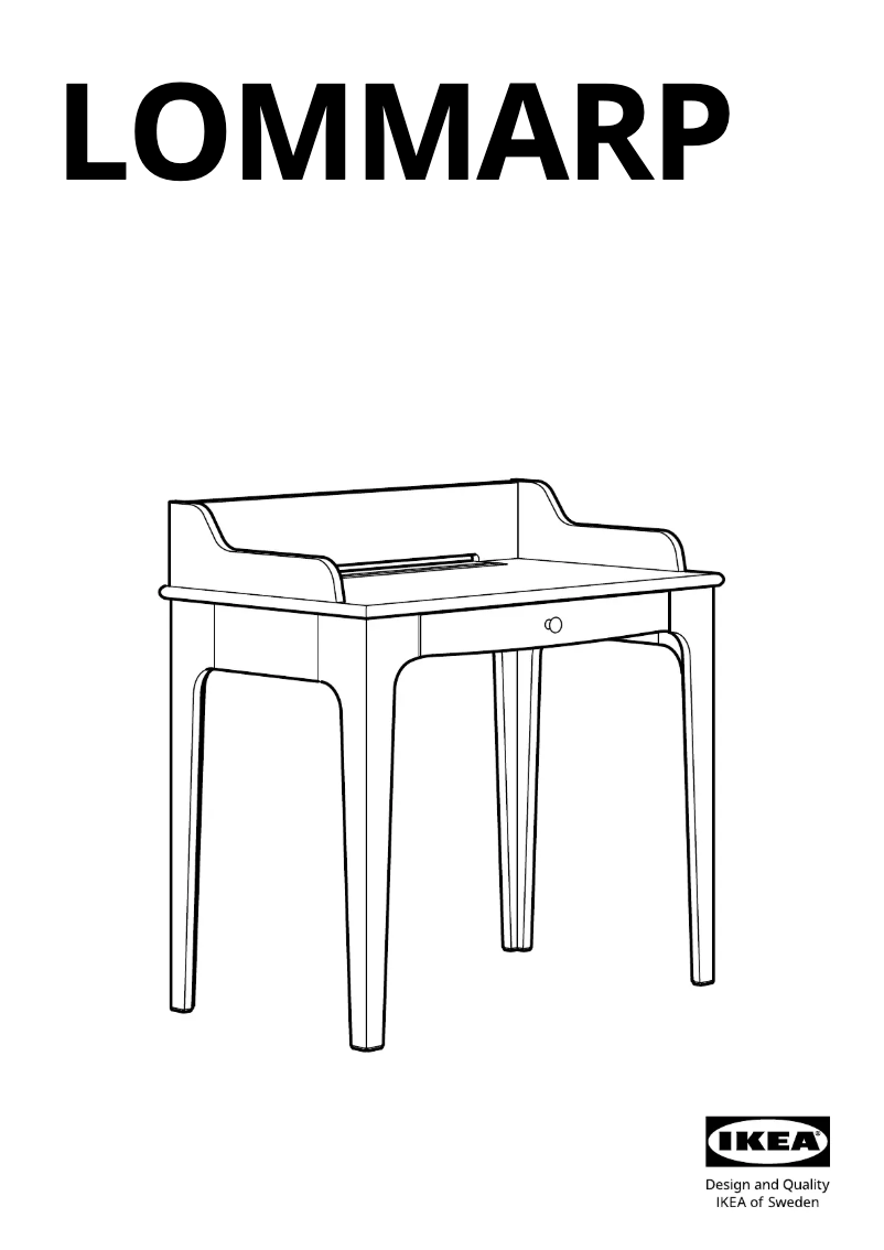 Image de la première page du manuel de l'appareil LOMMARP 004.428.28