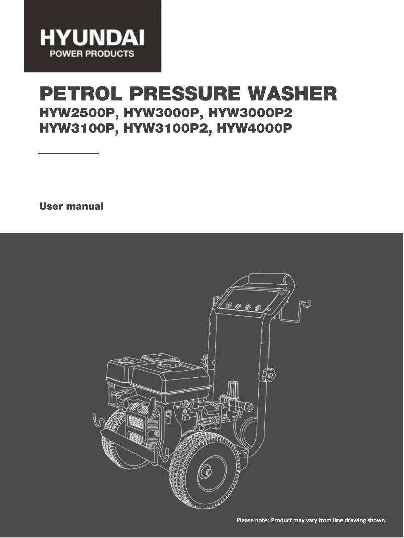 Página 1 del manual Manual de usuario Hyundai HYW3000P2