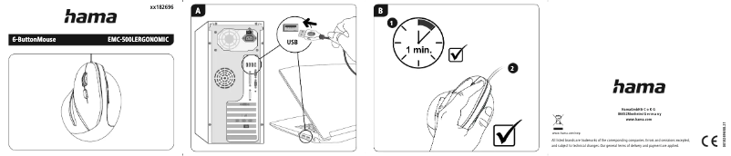 Página 1 del manual Manual de usuario Hama EMC-500L