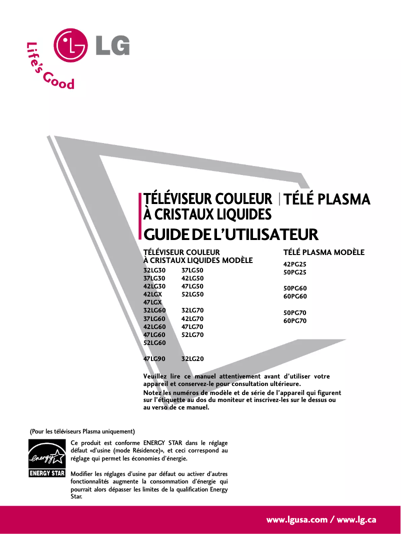 Página 1 del manual Manual de usuario LG 4770