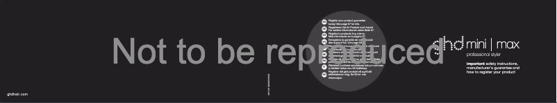 Imagen de la primera página del manual del dispositivo Mini