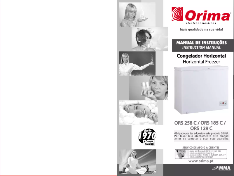 Page 1 de la notice Manuel utilisateur Orima ORS 258 C