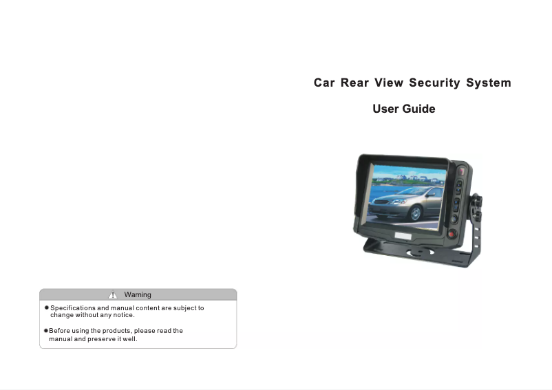 Image de la première page du manuel de l'appareil DF-515T2