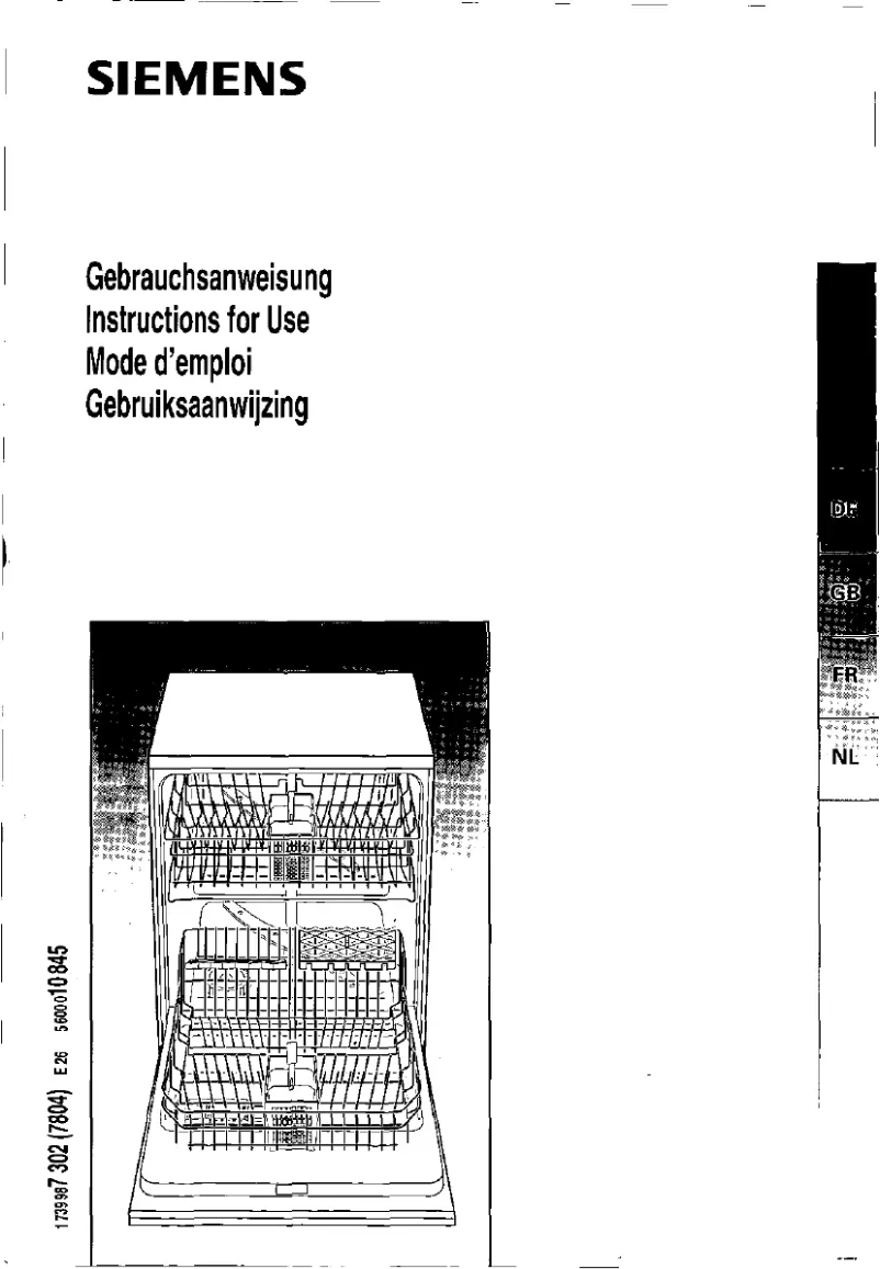 Page n°1 - Manuel utilisateur Siemens SL59290