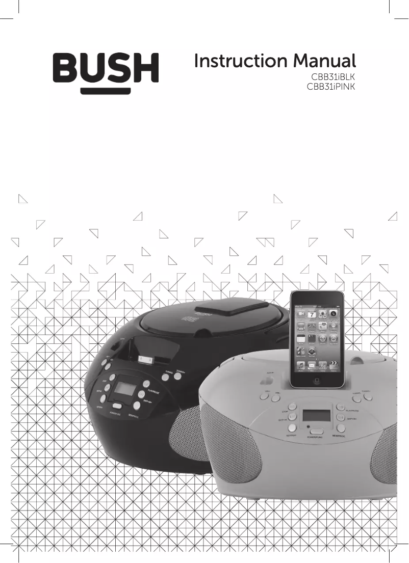 First page image of the manual for CBB31iPINK