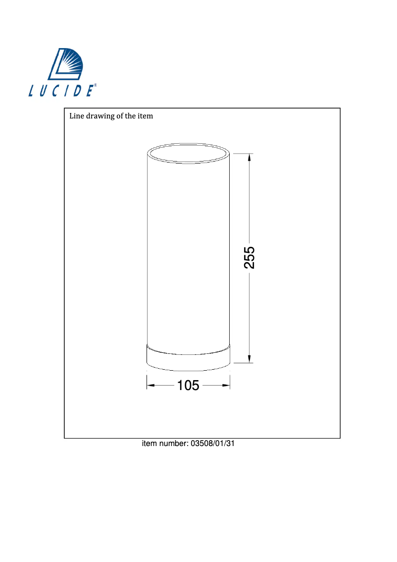 Image de la première page du manuel de l'appareil Tubi 03508/01/31