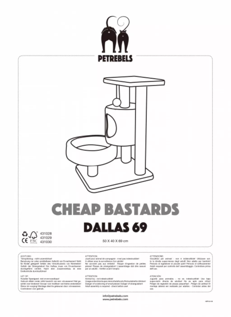 Imagen de la primera página del manual del dispositivo Dallas 69