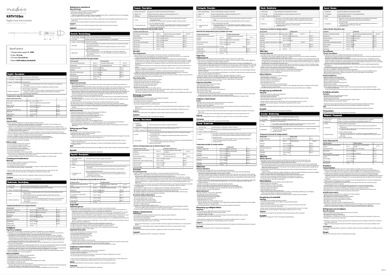Image de la première page du manuel de l'appareil KATH103SS