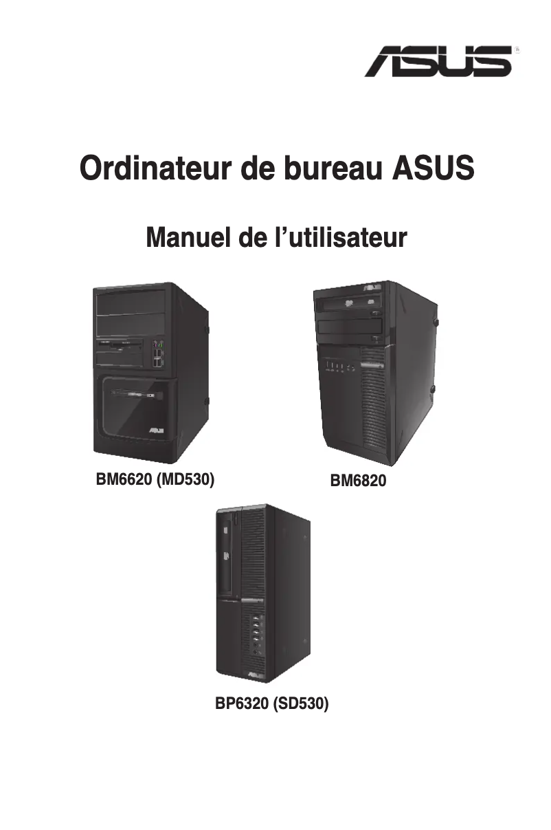 Image de la première page du manuel de l'appareil Pro Series BM6620