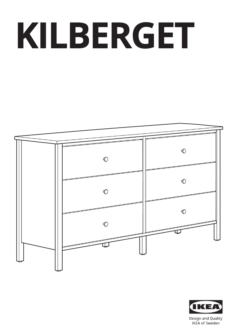 Image de la première page du manuel de l'appareil KILBERGET 705.616.72