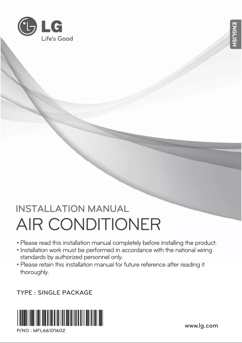 Page 1 de la notice Guide d'installation LG LK-C3008C02