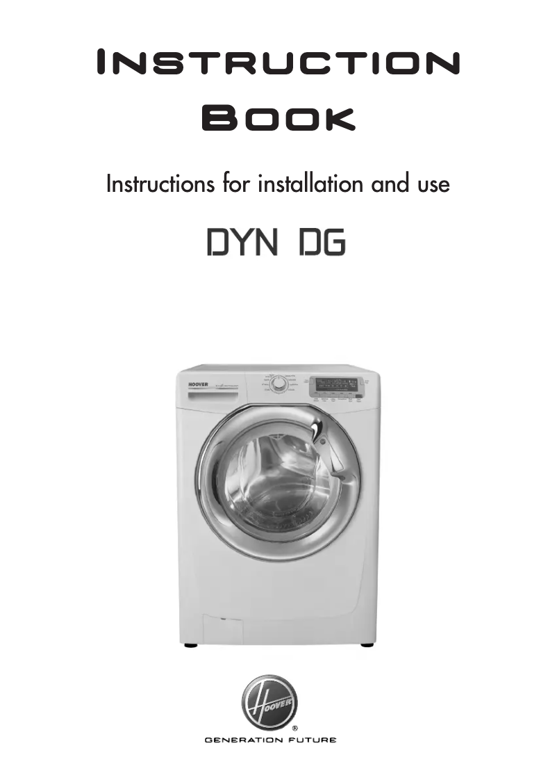 Image de la première page du manuel de l'appareil DYN 9124DG/L1-80