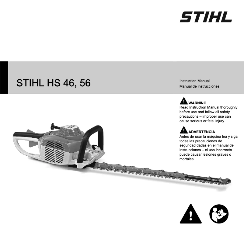 Página 1 del manual Manual de usuario Stihl HS 46