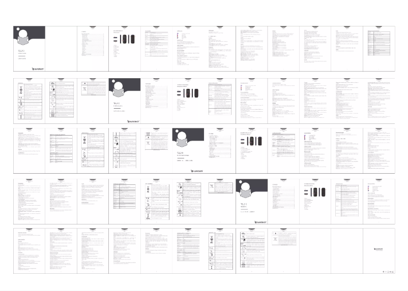 Image de la première page du manuel de l'appareil TEL210