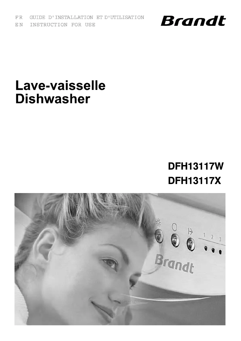 Page n°1 - Manuel utilisateur Brandt DFH13117W
