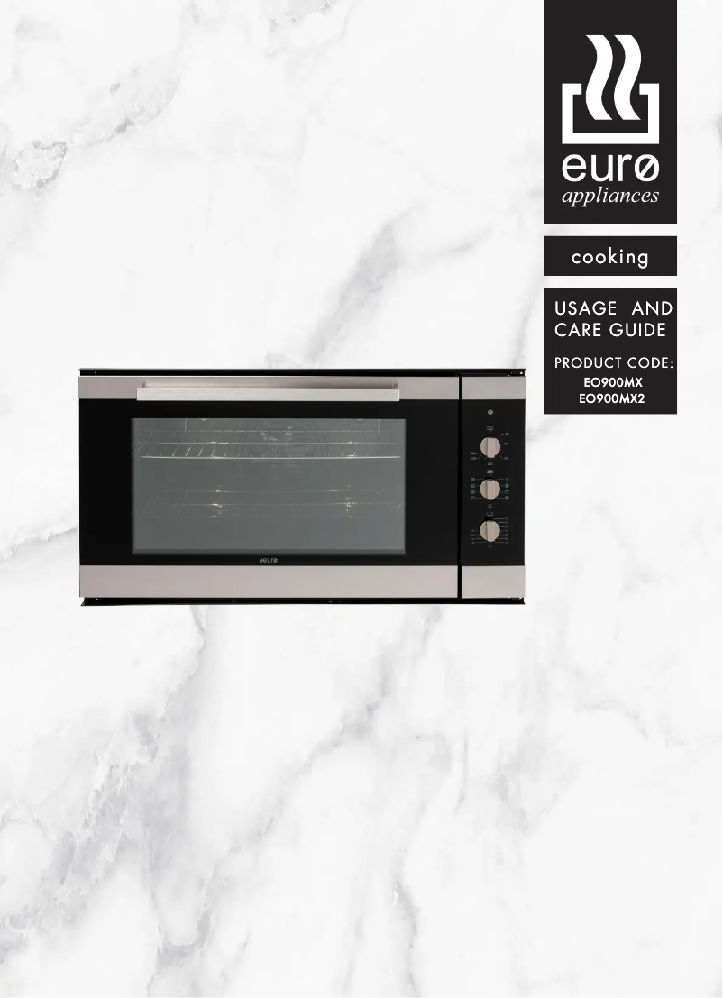 Page n°1 - Manuel utilisateur Euro Appliances EO900MX2