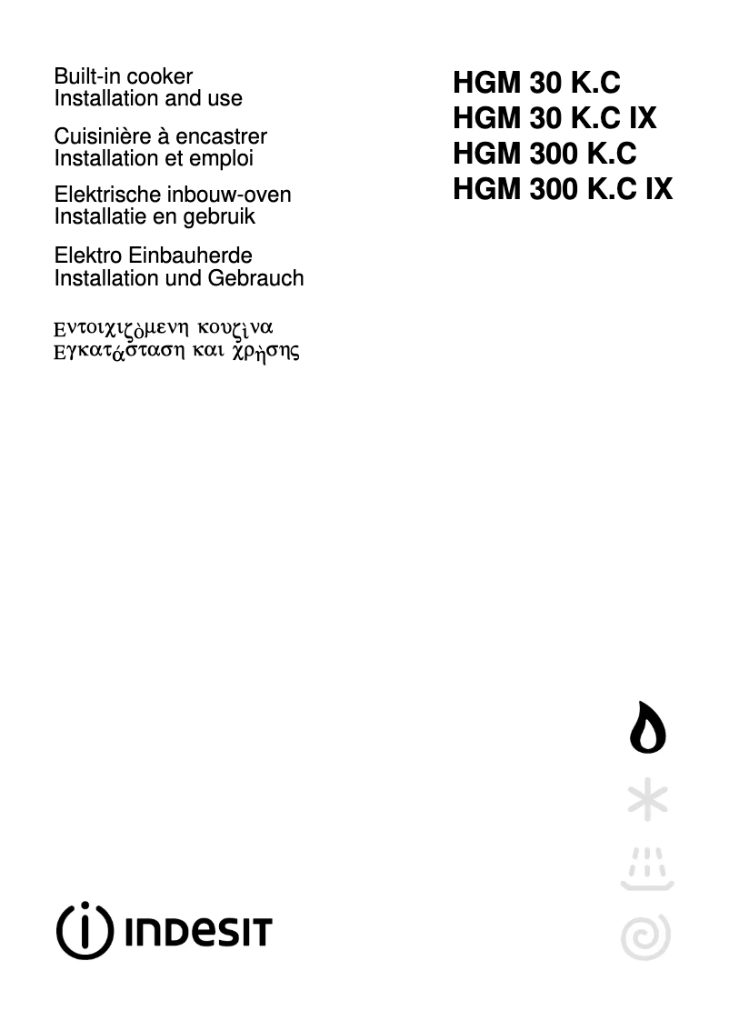 Image de la première page du manuel de l'appareil HGM 300 K.C (BR)