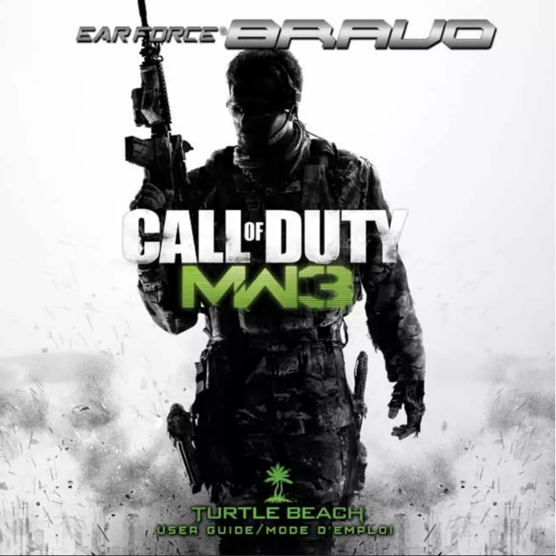 Page n°1 - Manuel utilisateur Turtle Beach Call of Duty MW3 Earforce Bravo