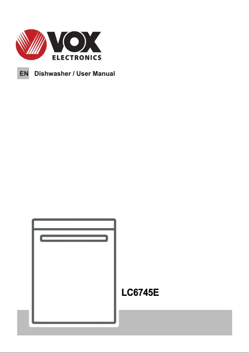 Page 1 de la notice Manuel utilisateur VOX LC6745E