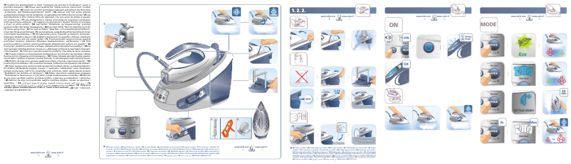 Page n°1 - Manuel utilisateur Tefal Express Anti-Calc SV8011