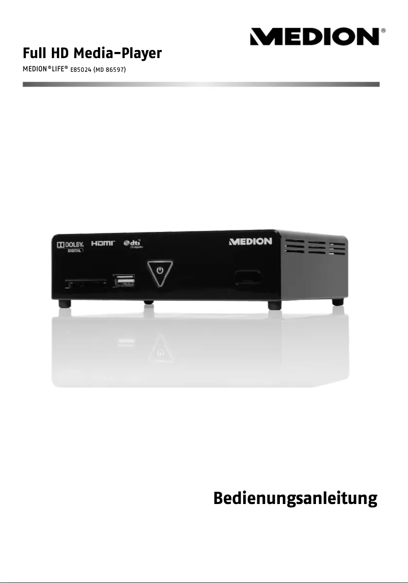 Page n°1 - Manuel utilisateur Medion LIFE E85024 (MD 86597)