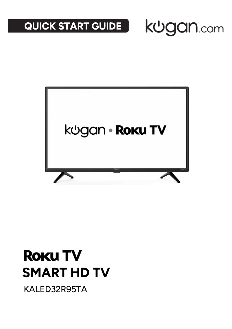 Page 1 de la notice Manuel utilisateur Kogan KALED32R95TA