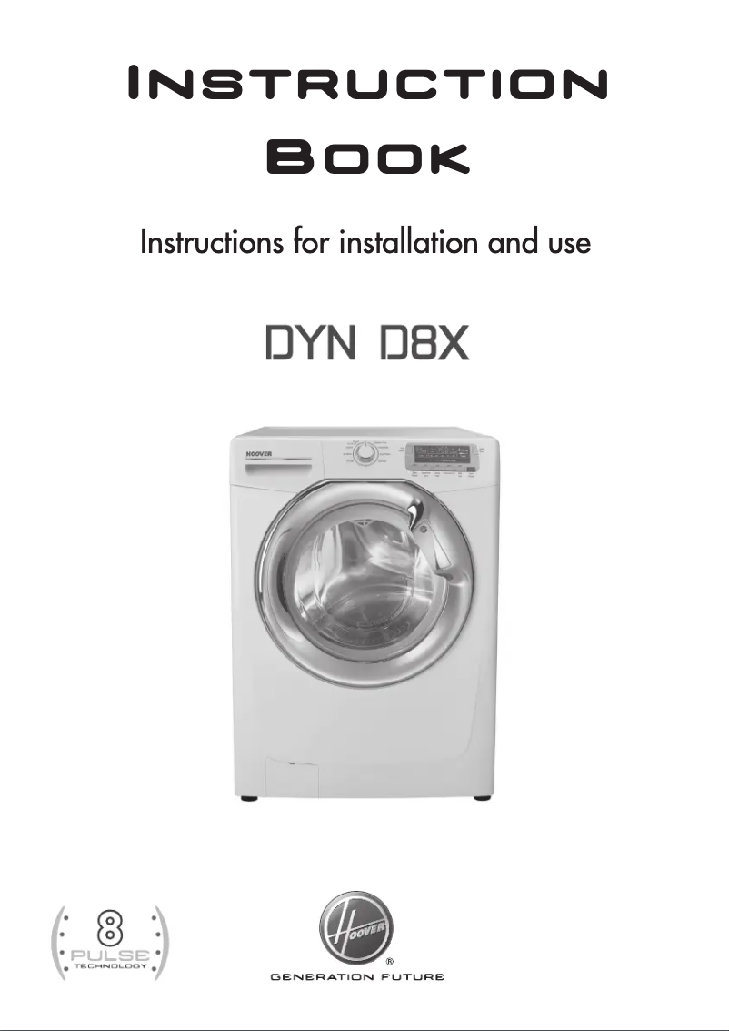 Image de la première page du manuel de l'appareil DYN 8163D8X-80
