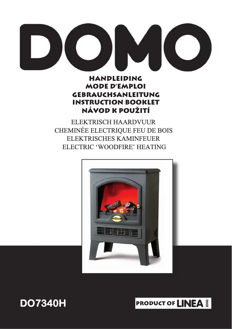 Page 1 de la notice Manuel utilisateur Domo DO7340H