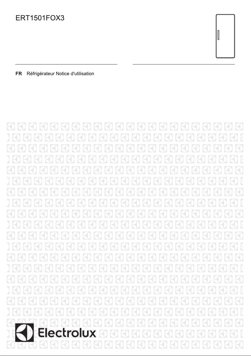 Page n°1 - Manuel utilisateur Electrolux ERT1501FOX3